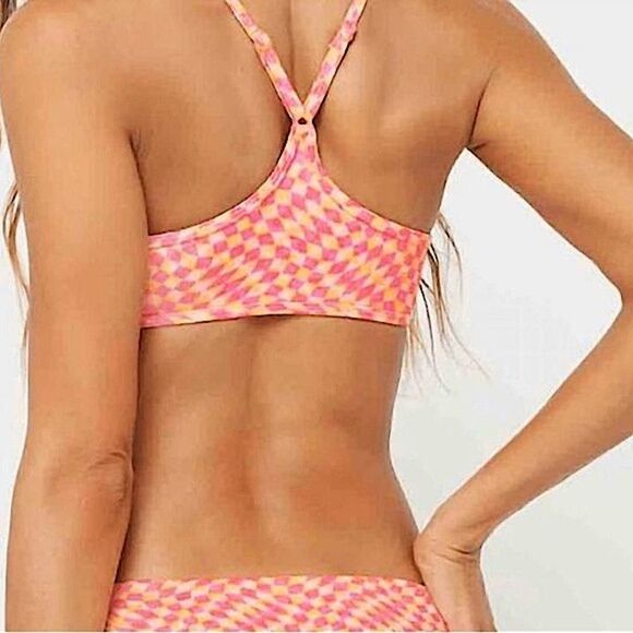 L* SPACE Bikini Top Pamela Heat Wave Size S • NEW WITH TAGS • - Picture 2 of 6